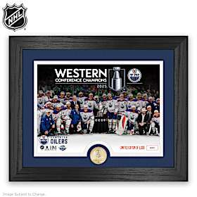 Edmonton Oilers&reg; Western Conference Champions Wall Decor