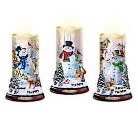 Flurries Of Light Candle Collection