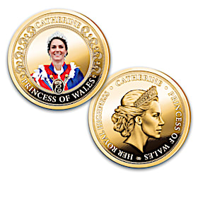 Catherine Middleton Princess Of Wales Proof Coin Collection