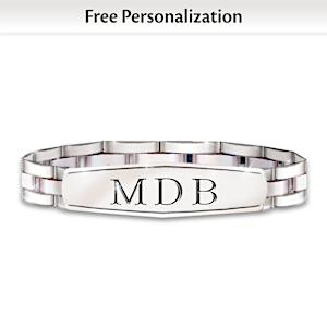 My Son, My Pride, My Joy Personalized Bracelet