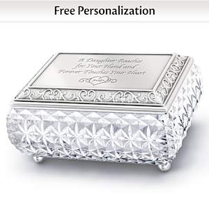 My Daughter, I Love You Always Personalized Music Box