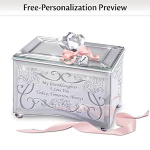 Granddaughter, Today, Tomorrow & Always Music Box