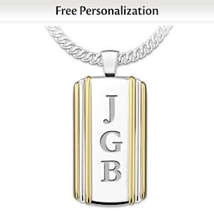 Always My Son Personalized Pendant Necklace