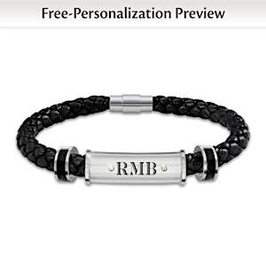 My Son, My Pride, My Joy Personalized Bracelet