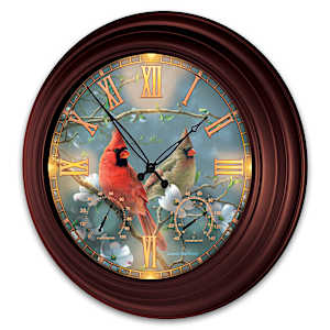 Nature's Masterpiece Wall Clock