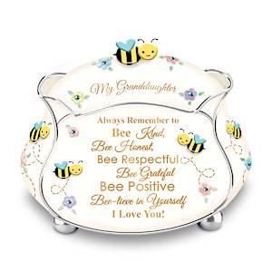 Granddaughter, Bee-lieve In Yourself Music Box