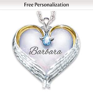 Birthstone Always In My Heart Personalized Pendant Necklace
