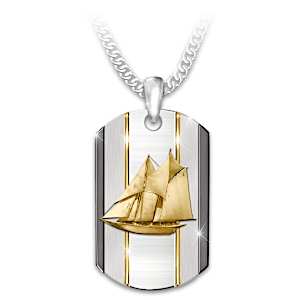 Bluenose Pendant Necklace