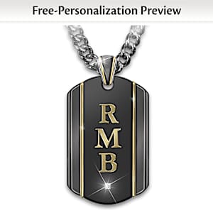Be Bold, Be You Personalized Pendant Necklace