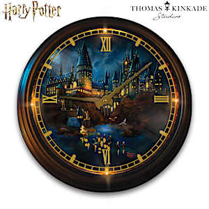 HARRY POTTER HOGWARTS Castle Wall Clock