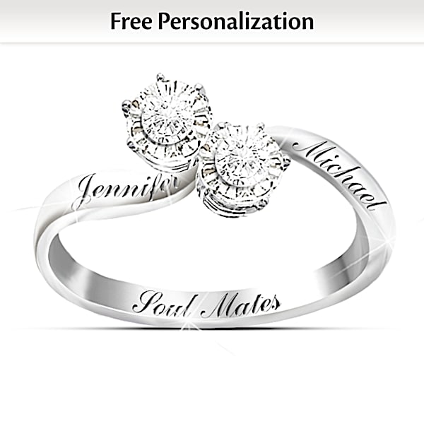 Personalized Diamond Ring: Soul Mates