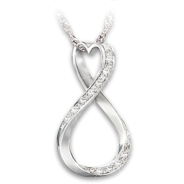 Necklace Forever My Daughter Diamond Pendant Necklace
