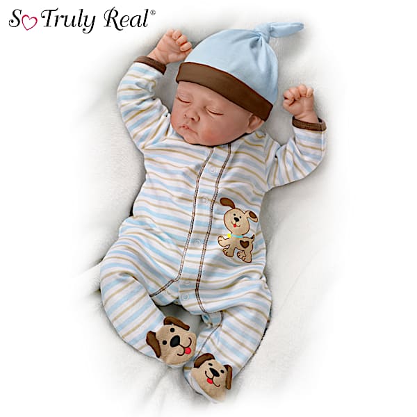 Sweet Dreams Danny Weighted Lifelike Baby Boy Doll