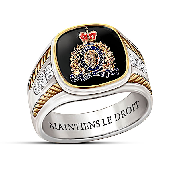 Black men's ring engravable hot sale