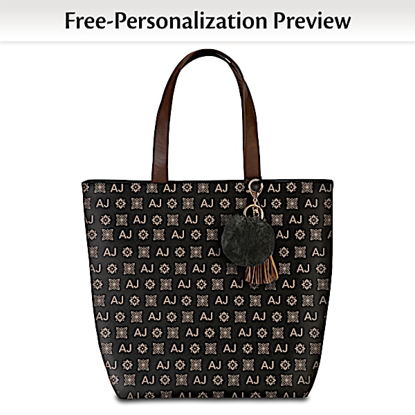 Black tote bag designer 2025