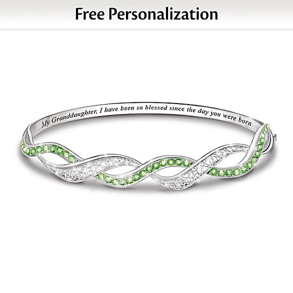 Swarovski engraved bracelet sales