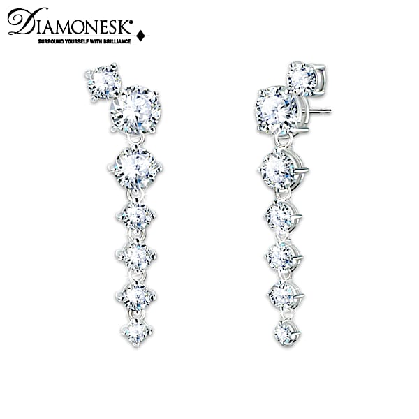 Simulated diamond earrings new arrivals
