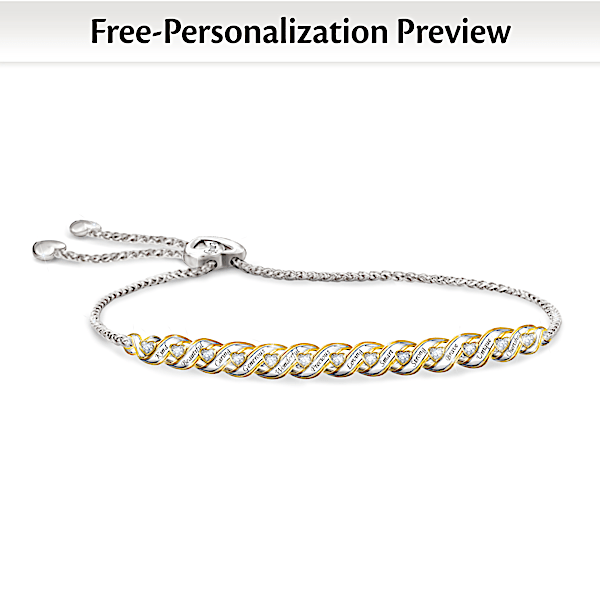 Gold diamond bolo bracelet deals