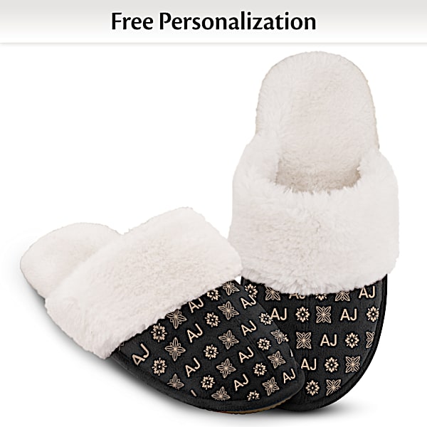 Personalized house slippers hotsell