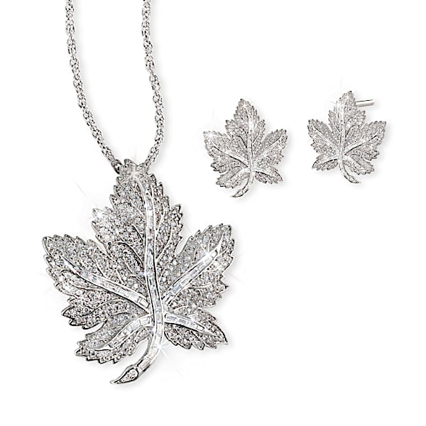 Necklace and earring set canada sales