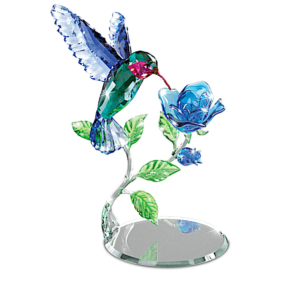 Swarovski Crystal Figurine, Paradise Birds Blue Jays sold at