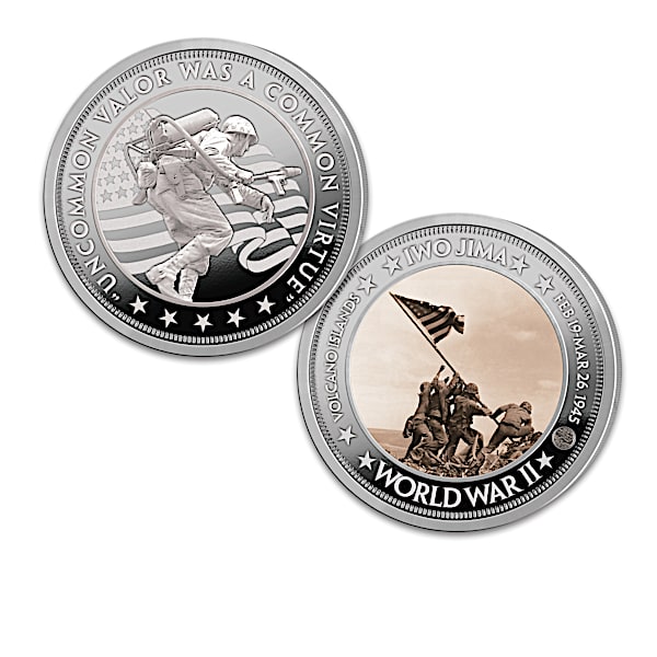 The American Battles Of The Pacific Theatre Coin Collection